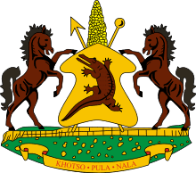 Wappen Lesotho