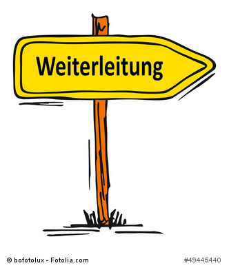 Bildergebnis fr Weiterleitung