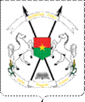 Titel: Wappen Burkina Fasos